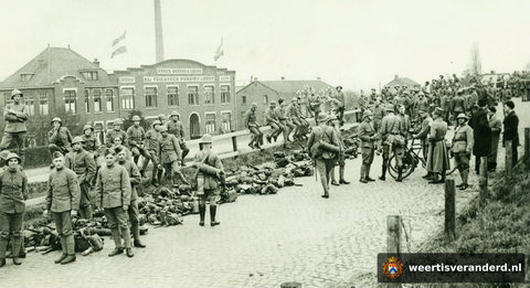 Aankomst van het garnizoen in Weert