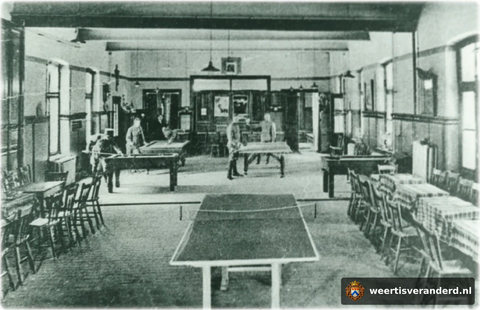 De ontspanningszaal van het St. Jozefsgebouw