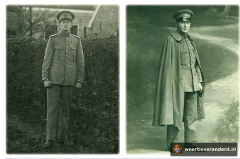 Sergeant Donkers in uitgaanstenue