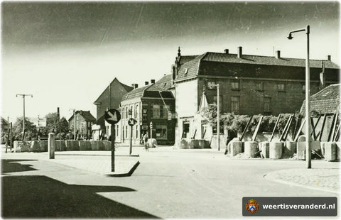 Betonversperringen op de Langpoort
