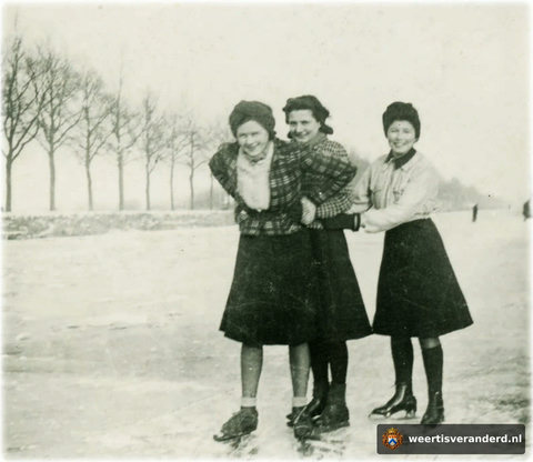 Schaatsen tijdens de winter van 1941–1942