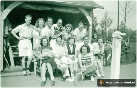 Leden van tennisclub Weert