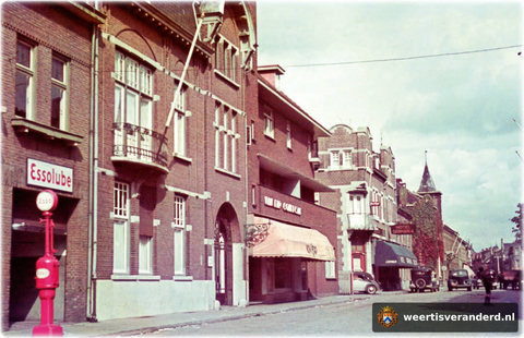 De Stationsstraat tijdens de oorlog