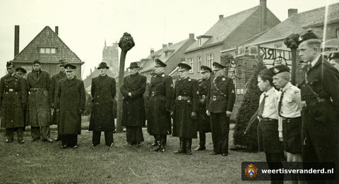 Begrafenis van een NSB-lid