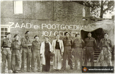 Engelse soldaten met Thieu Houben en Jos Geenen