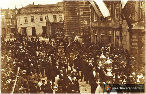 Processie op de Markt