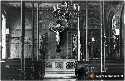 De oude kapel van de zusters Ursulinen
