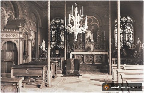 Interieur van de Ursulinenkapel