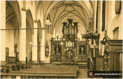 Interieur van de Paterskerk