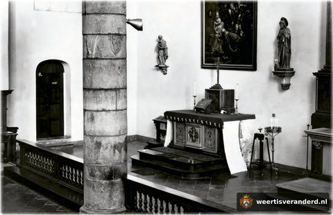 Maria-altaar in de Paterskerk