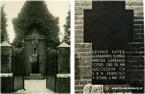 Grafmonument van pater Bernardius Klumper