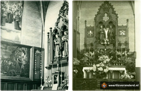 Monument voor de Martelaren van Gorcum in de Paterskerk