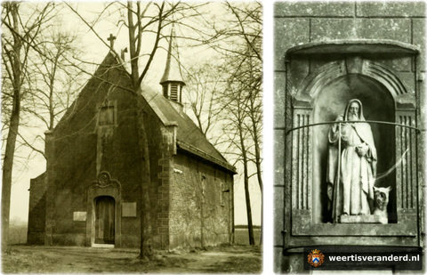 St.-Theuniskapel en het beeld van de H. Antonius