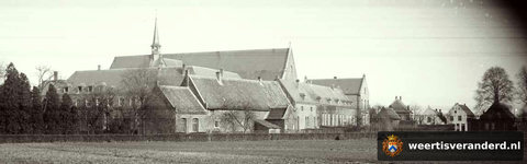 Het Hieronymusklooster met de werkhuizen (1899)
