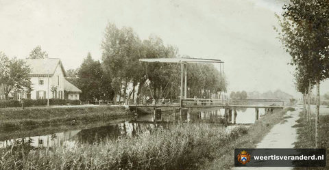 De Biesterbrug over de Zuid-Willemsvaart (1900)