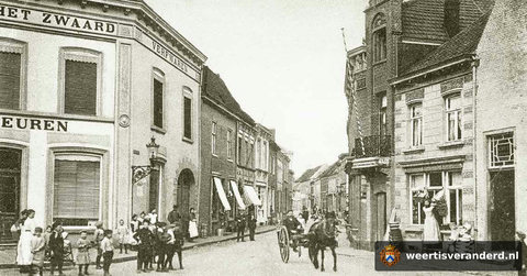 Hoogstraat met Het Zwaard (1906–1915)