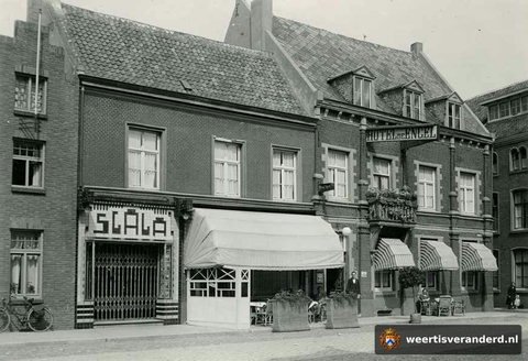 Scala bioscoop en hotel De Engel (1930)