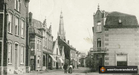 Stadsschool en hotel Du Commerce in de Langstraat (1907)