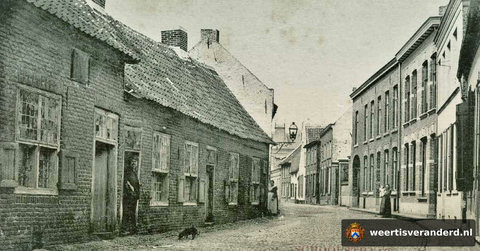 Huisjes in de Schoolstraat (1906)