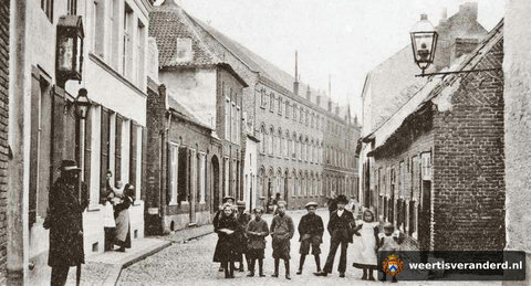 Pensionaat Saint Louis in de Schoolstraat (1900)