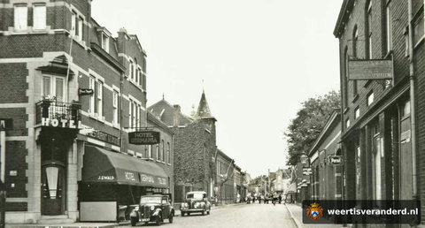 Het Van Horne Hotel aan de Stationsstraat (1950)