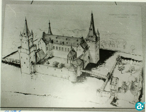 Kasteel aan de Biest
tekening gebroeders Das - GAW Beeldbank A6710