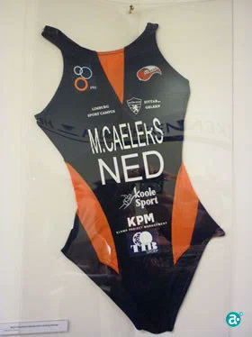 Wedstrijdpakje Nederlands triatlon in Amsterdam