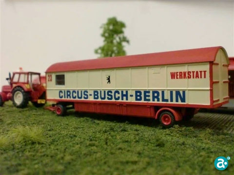 Pakwagen circus Busch-Roland
