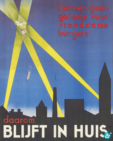 Eerste propaganda- affiche 1 september 1940 - Gemeentearchief Weert