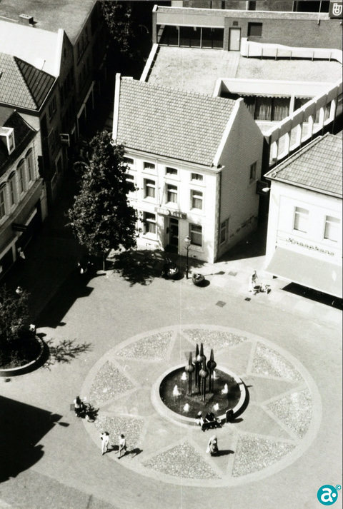 Omgeving fontein Markt - GAW Beeldbank RO.565