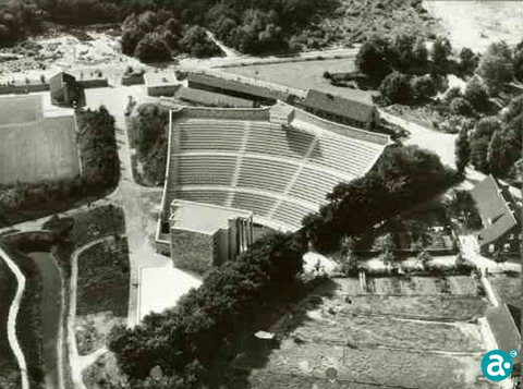 Openluchttheater De Lichtenberg rond 1965 -
 GAW Beeldbank 1894
