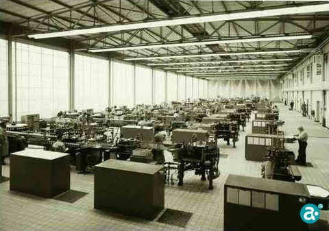 Gloeilampenfabriek Philips Weert - GAW Beeldbank 2949