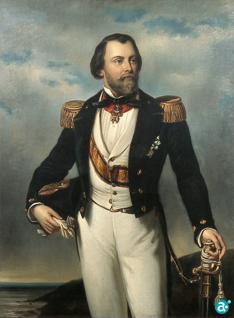 Koning Willem III aan het begin van zijn regeerperiode