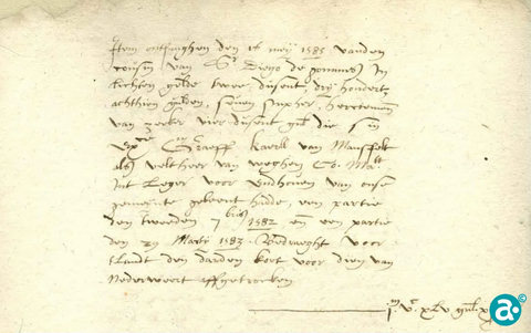 GAW OAW inv. nr. 726, fo 36 ro.