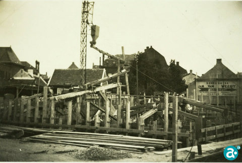 Postkantoor in aanbouw
- GAW Beeldbank 2802