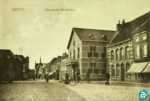 Gemeentehuis aan de Markt anno 1914 - GAW Beeldbank 959