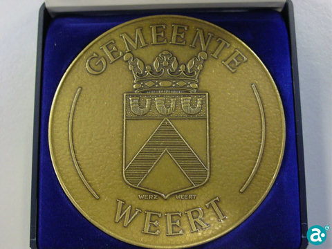 Zilveren penning van de stad Weert