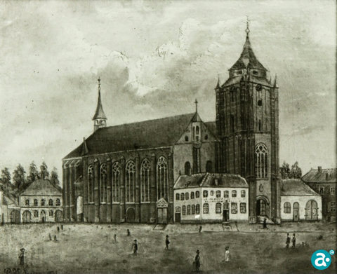 St. Martinuskerk tot 1882 -
GAW Beeldbank 6109