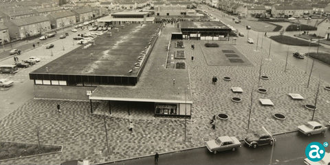 Winkelcentrum Moesel -
 GAW Beeldbank 8407