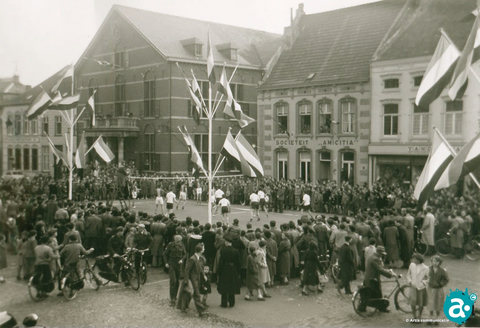 1960 - bevrijdingsfeesten Markt Weert
