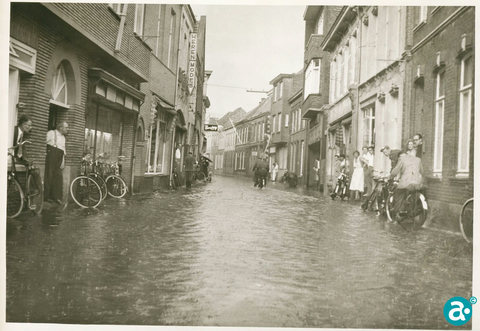 wateroverlast in de Hoogstraat