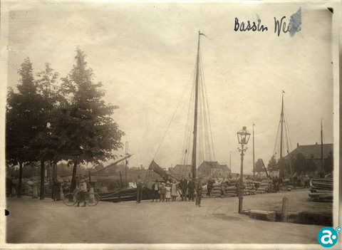 Zeilboten aan het Bassin
