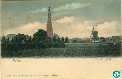 De Martinuskerk (Lange Jan) en de Binnenmolen