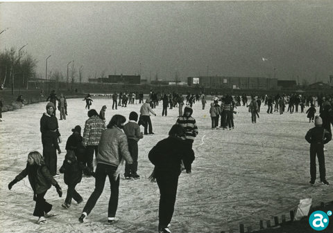Schaatsen op de Noordervijver
