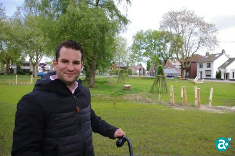 Wethouder Martijn van den Heuvel: 'Als je een grote wadi aanlegt, moet je je ook afvragen wat je ermee doet als er geen water in staat.’
Fotografie: Stad en Groen