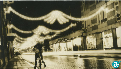 Feestverlichting Stationsstraat