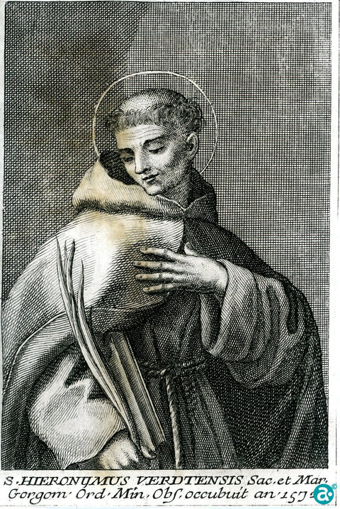Heilige Hieronymus van Weert (1522-1572) had al een tatoeage