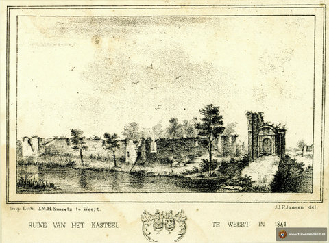 Ruïne kasteel Nijenborgh Weert