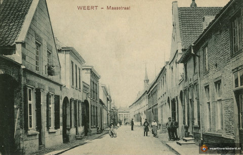 Gezicht in de Maasstraat